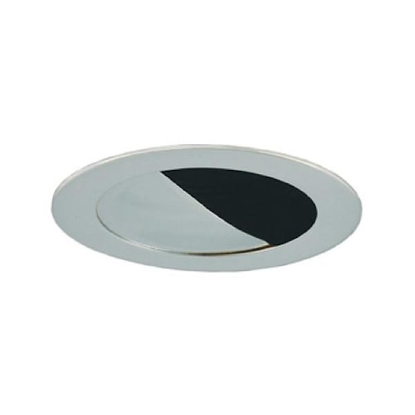Jesco Aperture Low Voltage Trim 3 in. Black Finish With Chrome Trim TM304BKCH - main